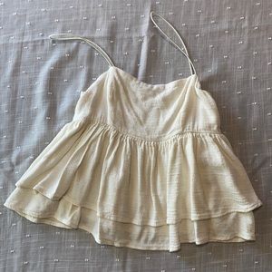 Cream Women’s Urban Outfitters top